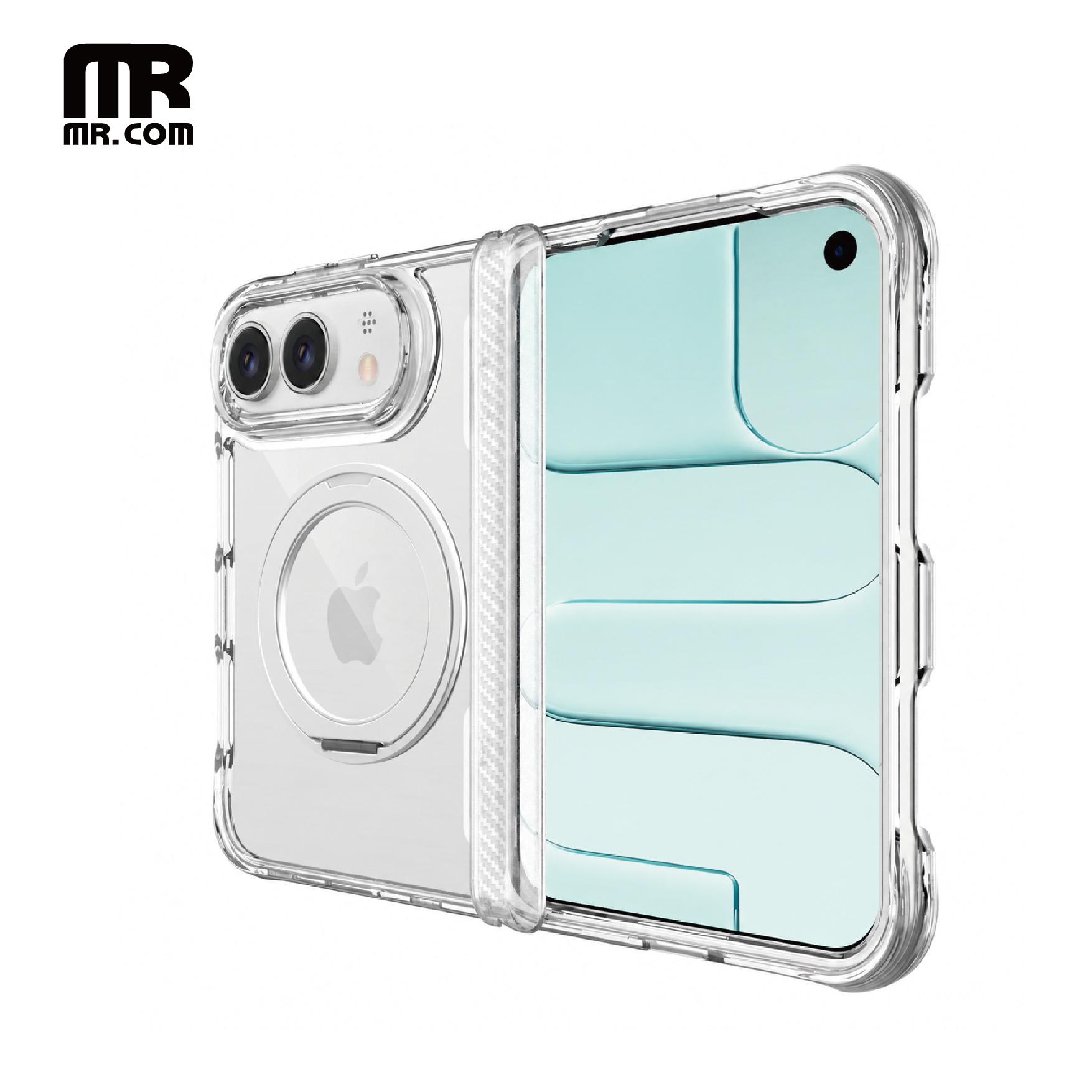 Mr.com Defender 自由旋轉支架手機殼 for iPhone Duo