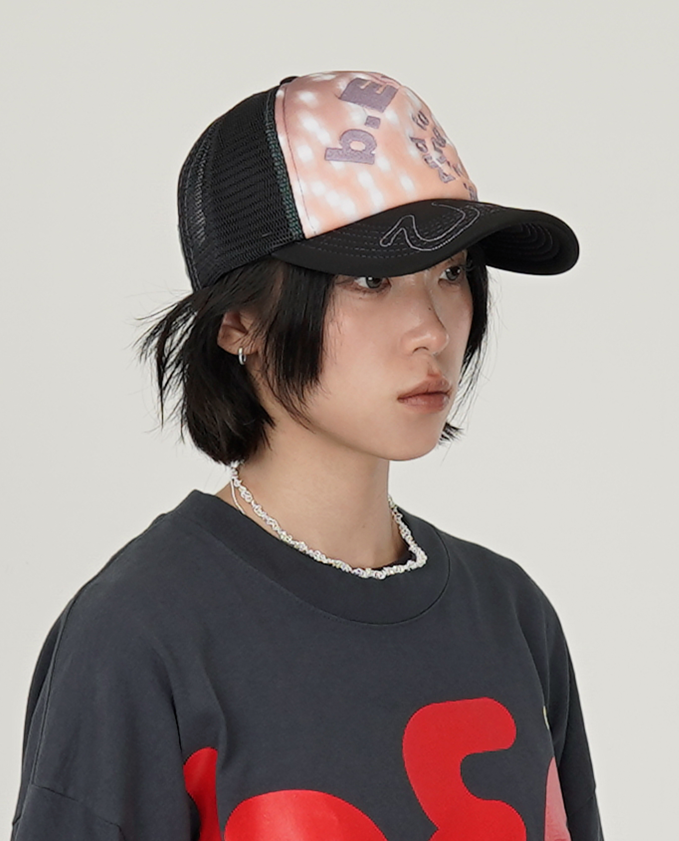 b.Eautiful b.i Foam Trucker Hat (Faded Star / Black) - Collection*17