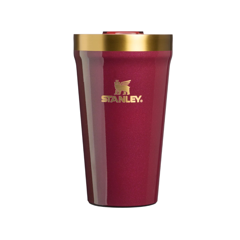 STANLEY ​滑蓋真空不銹鋼 品脫杯 0.47L / 光澤波爾多紅(圖片待調整)