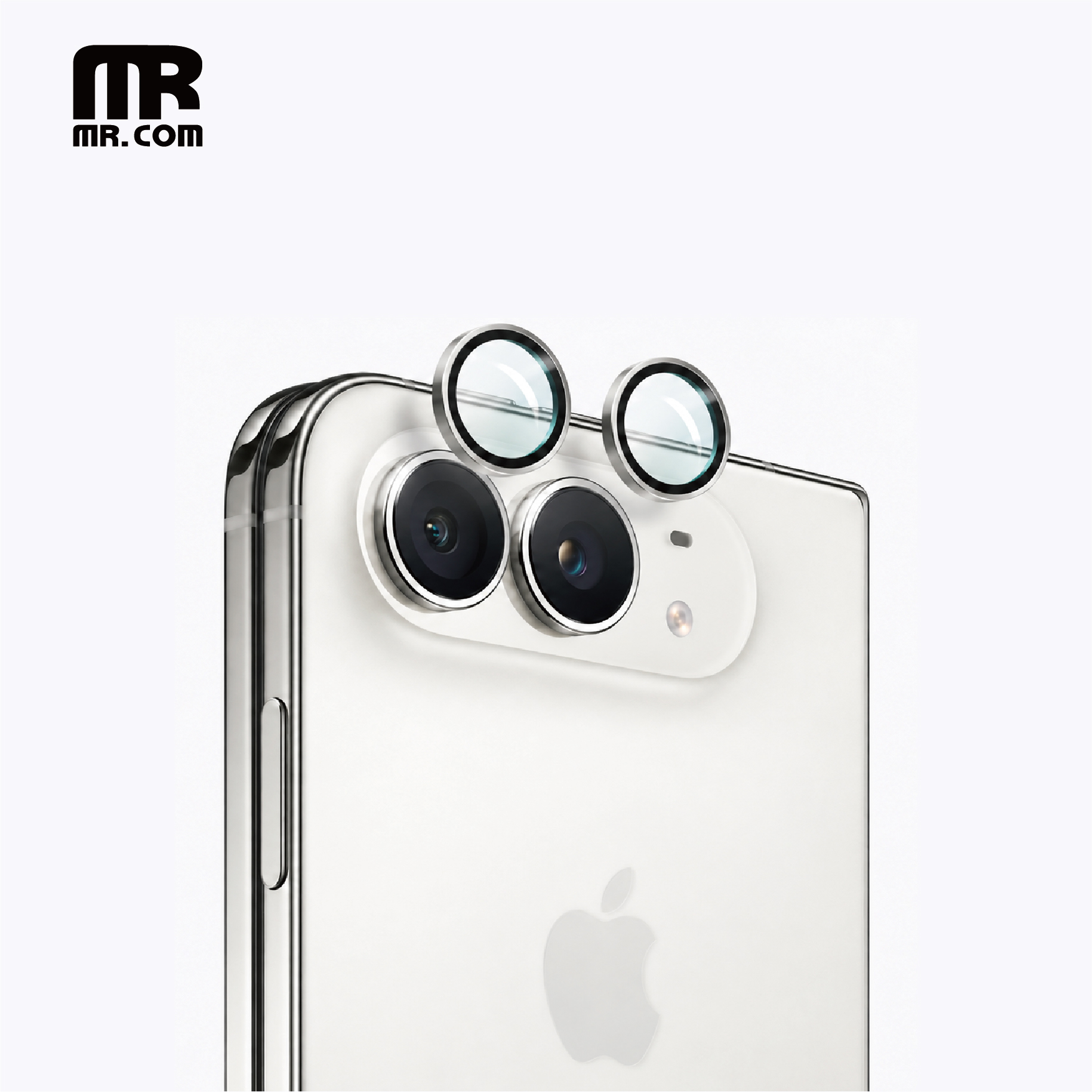 Mr.com 不銹鋼鏡頭保護貼 for iPhone Duo