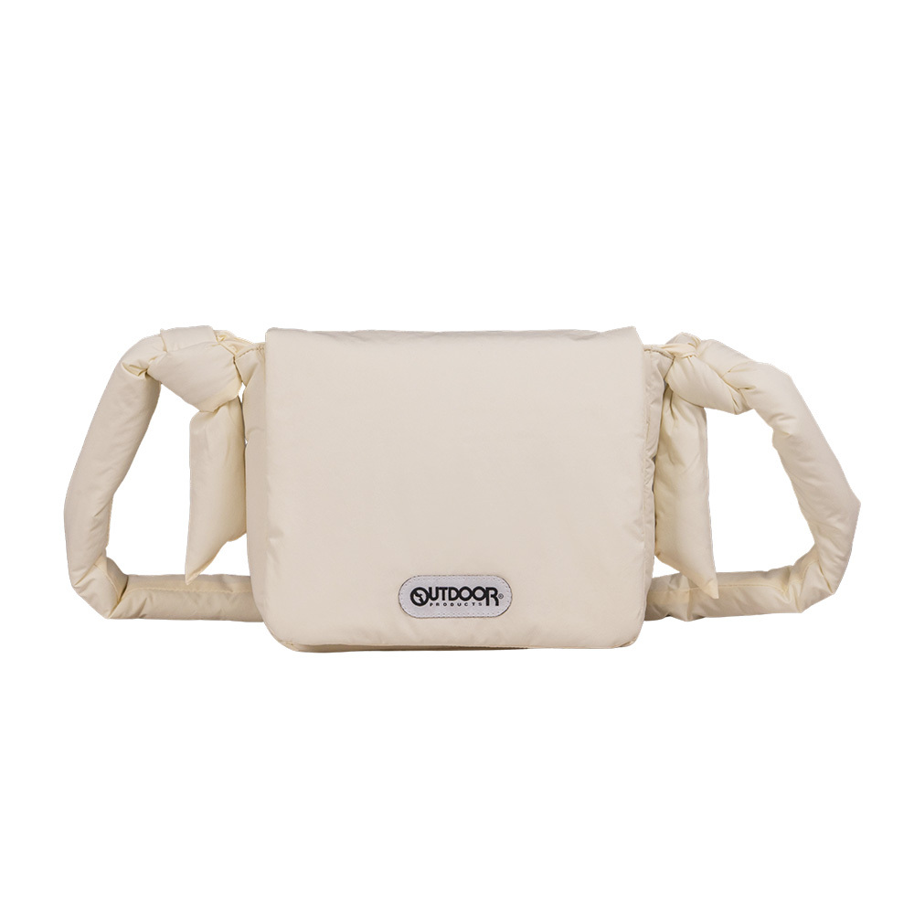 OUTDOOR PRODUCTS TREND PADDED SHOULDER BAG- OFF WHITE