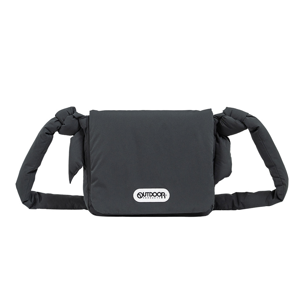 OUTDOOR PRODUCTS TREND PADDED SHOULDER BAG- CHARCOAL