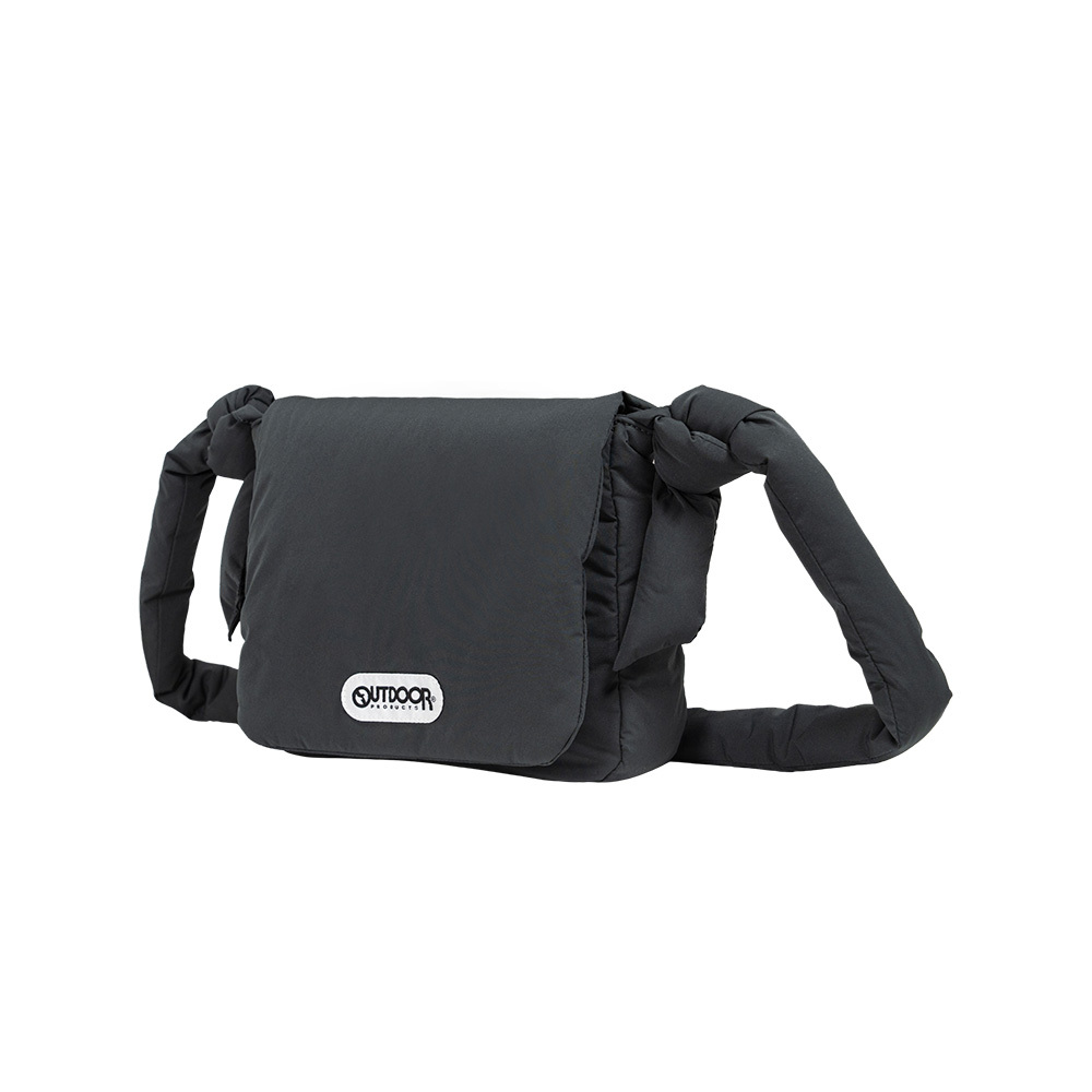 OUTDOOR PRODUCTS TREND PADDED SHOULDER BAG- CHARCOAL