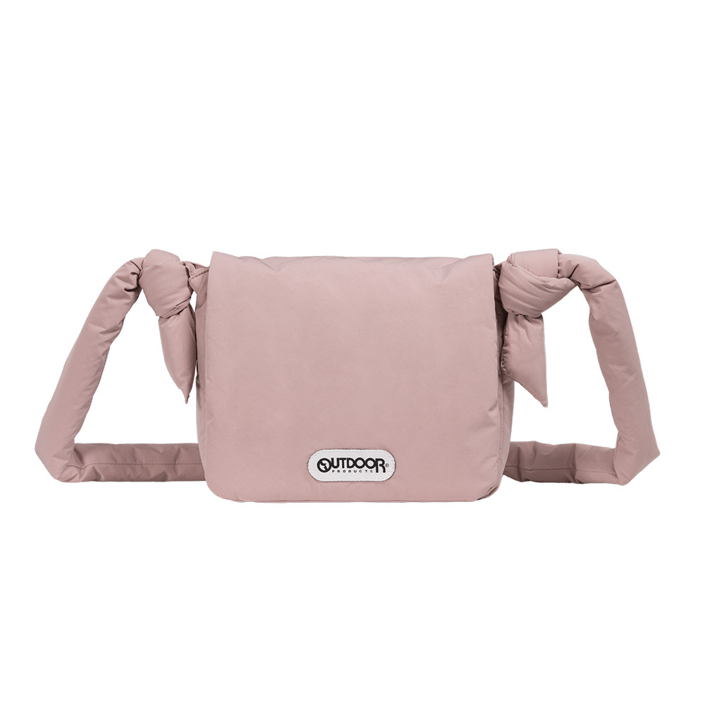 OUTDOOR PRODUCTS TREND PADDED SHOULDER BAG- DUSTY PINK