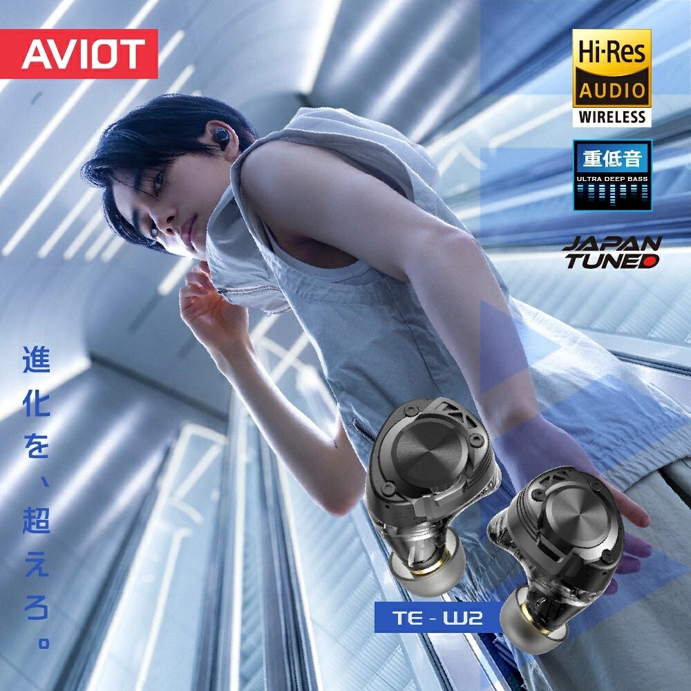 AVIOT,TE-W2-PNK,TE-W2,真無線藍牙耳機,tws,price,price.com,價錢,價格,格價