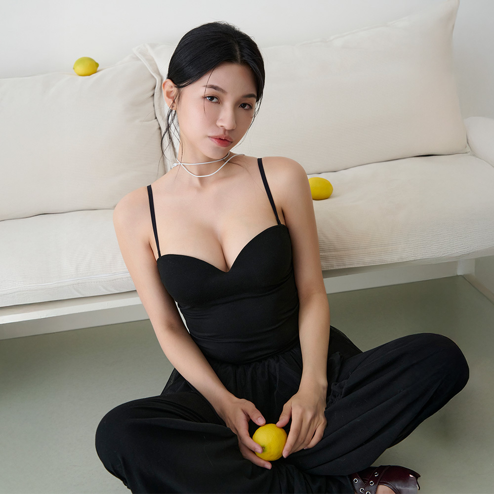 【Ice Pon Pon】Bra Top (Black)