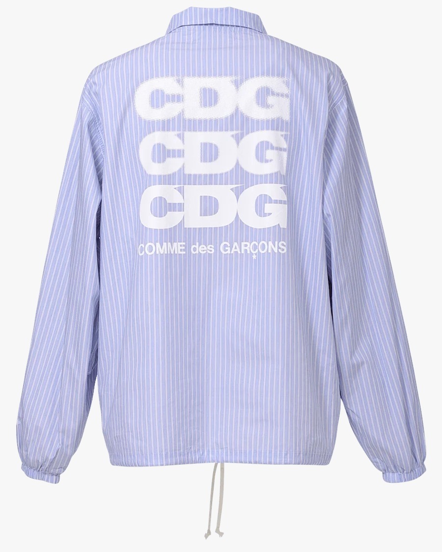 現貨|CDG CLASSIC COACH JACKET / BLUE STRIPE
