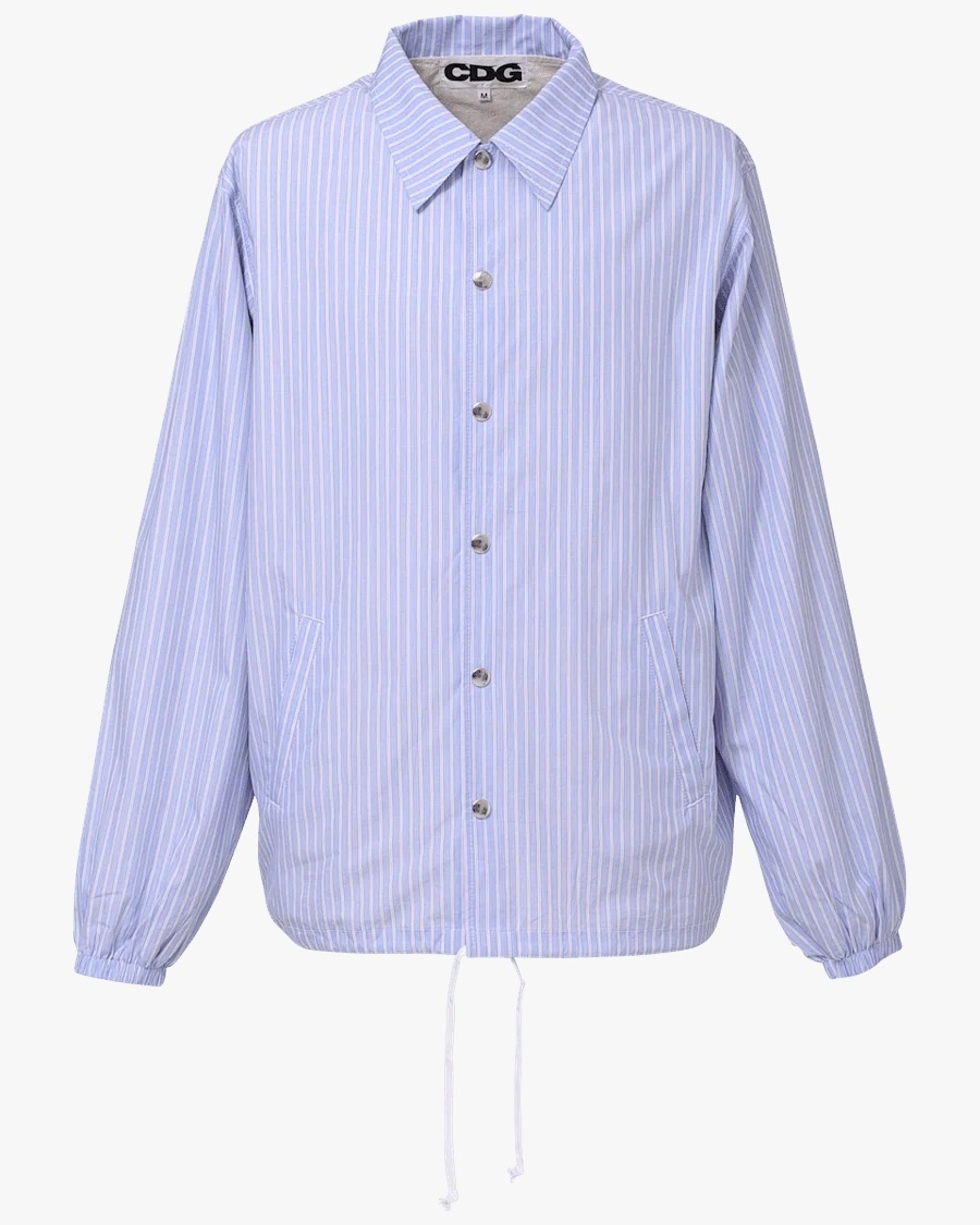現貨|CDG CLASSIC COACH JACKET / BLUE STRIPE