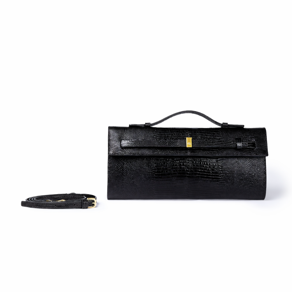 SMA-GGG0918-008 CELINE TESJUS CLUTCH-NERO (A8)