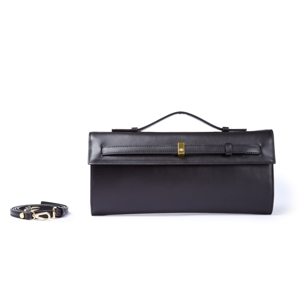 SMA-GGG0918-035 SVEVA CLUTCH-NERO (A35)