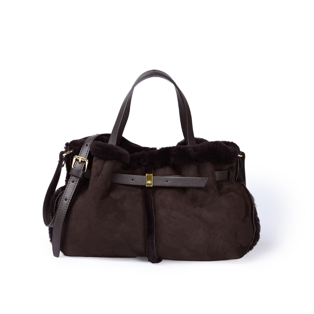 SMA-GGG0918-041 SVEVA SHEARLING MEDIUM-MORO (A41)