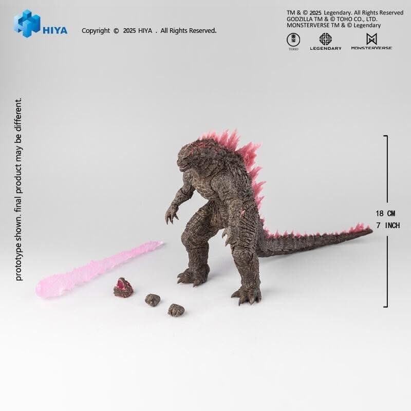 HIYA 代理版 代理版 可動 哥吉拉大戰金剛 帝國崛起 超可動熱能射線哥吉拉 Evolved