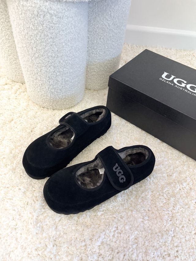 【3色入】UGG Ozlana 2026AW Classic Logo Mary Jane