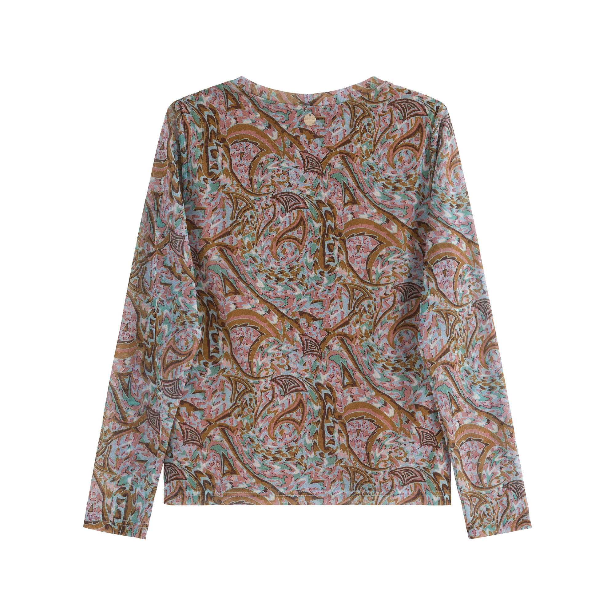 mi-tu Printed Statement Top