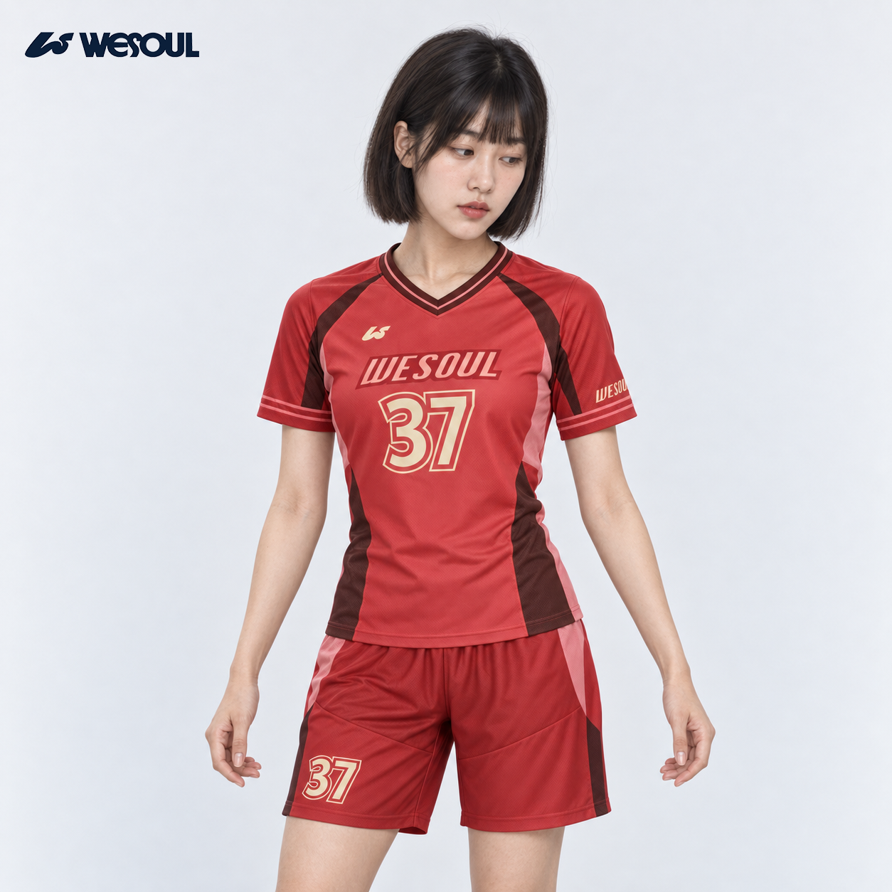 【WESOUL】WS25V001【系列1】足球/排球/羽球服