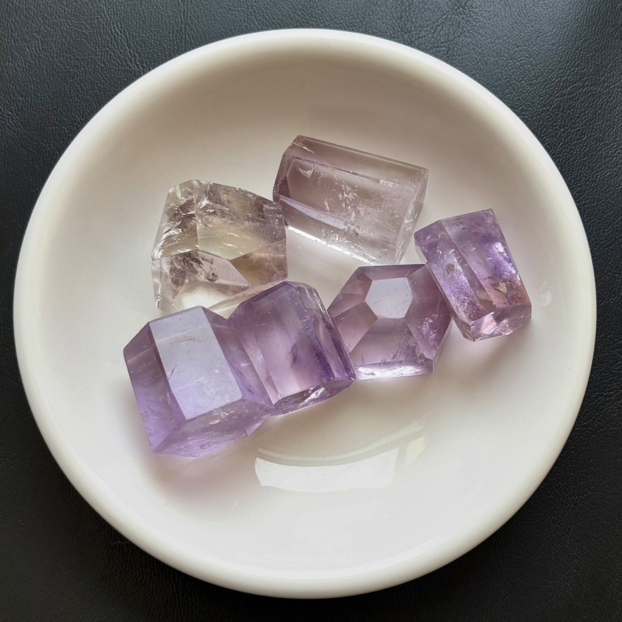[原石] 茶紫晶 小擺飾