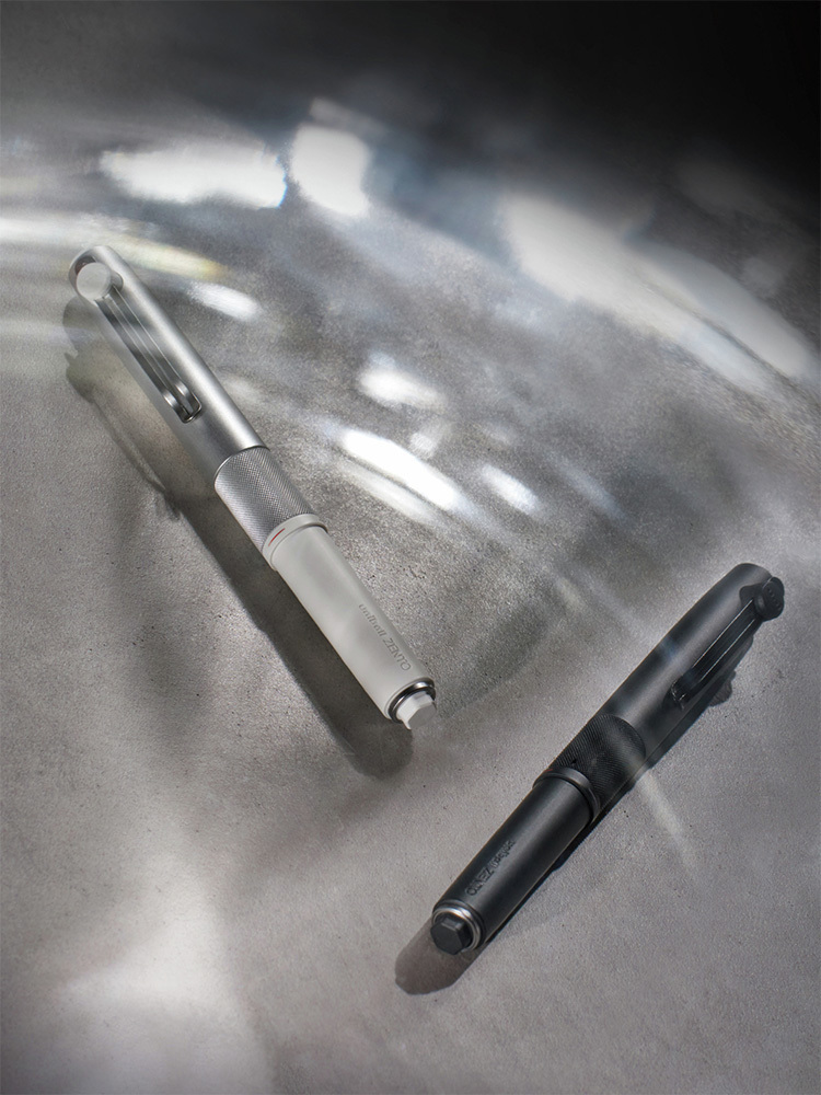 UNI BALL ZENTO 旋轉出芯 三色鋼珠筆 0.5mm / 0.38mm｜UNI 三菱 日本