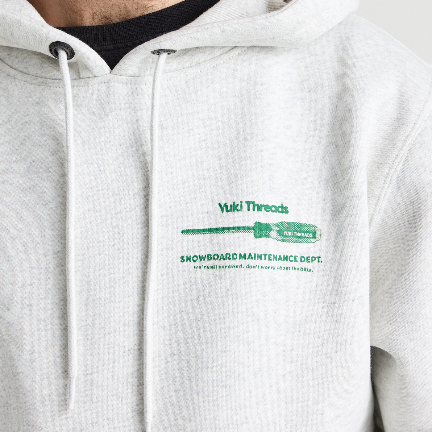 保暖連帽套頭衫｜帽T_中性款_Maintenance Dept Hoodie【YUKI THREADS】