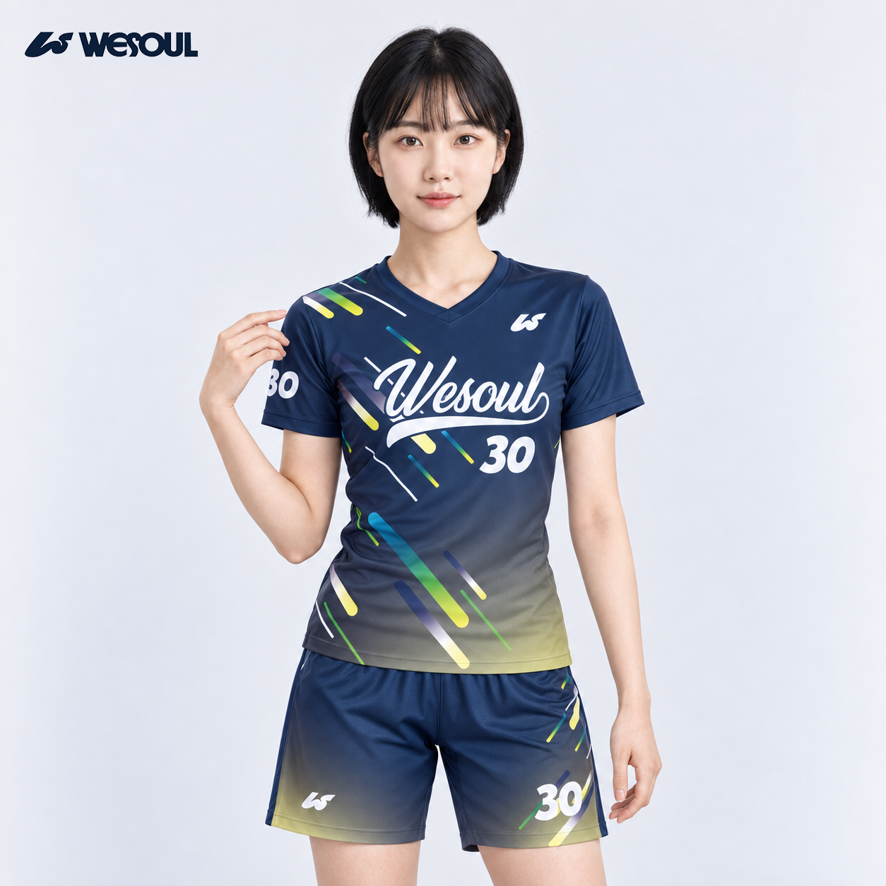 【WESOUL】WSF001 足球/排球/羽球服-星河