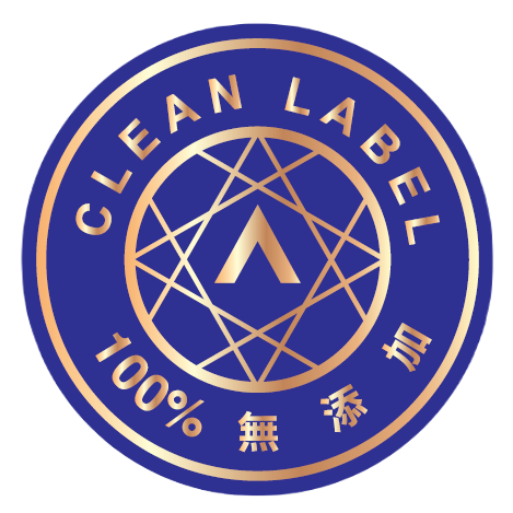 AA 100% 無添加標章