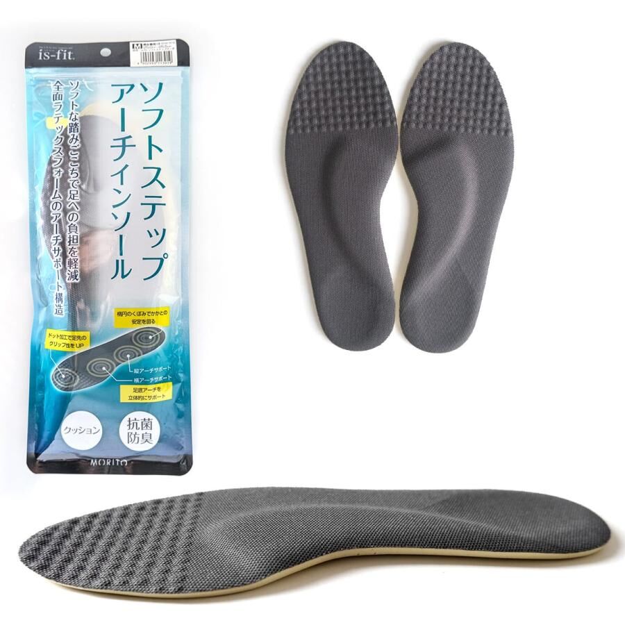 is-fit 立體足弓支撐全掌鞋墊｜抗菌防臭・乳膠 NS178