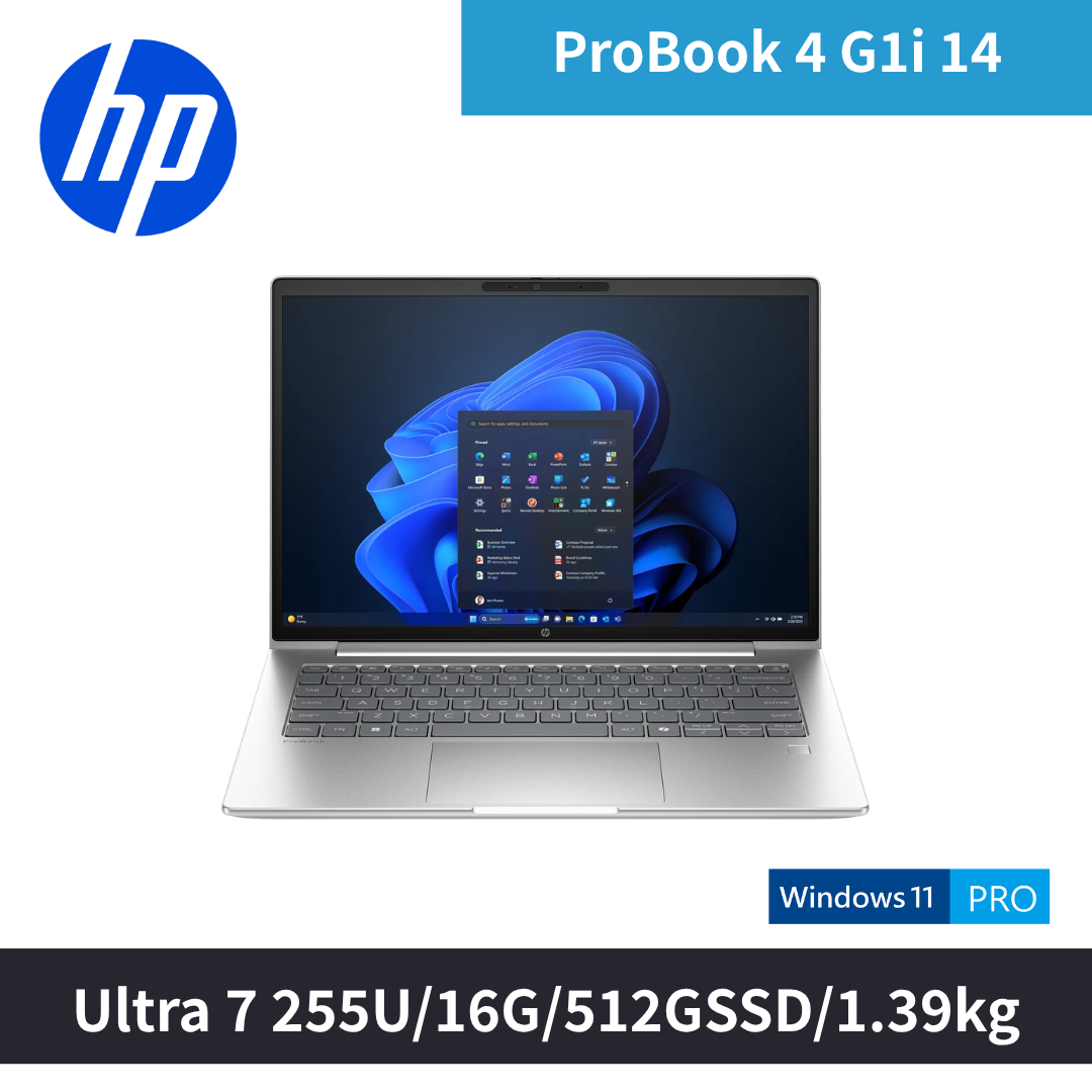 ProBook 4 G1i 14 (D67HPPC) 14吋U7商務筆電