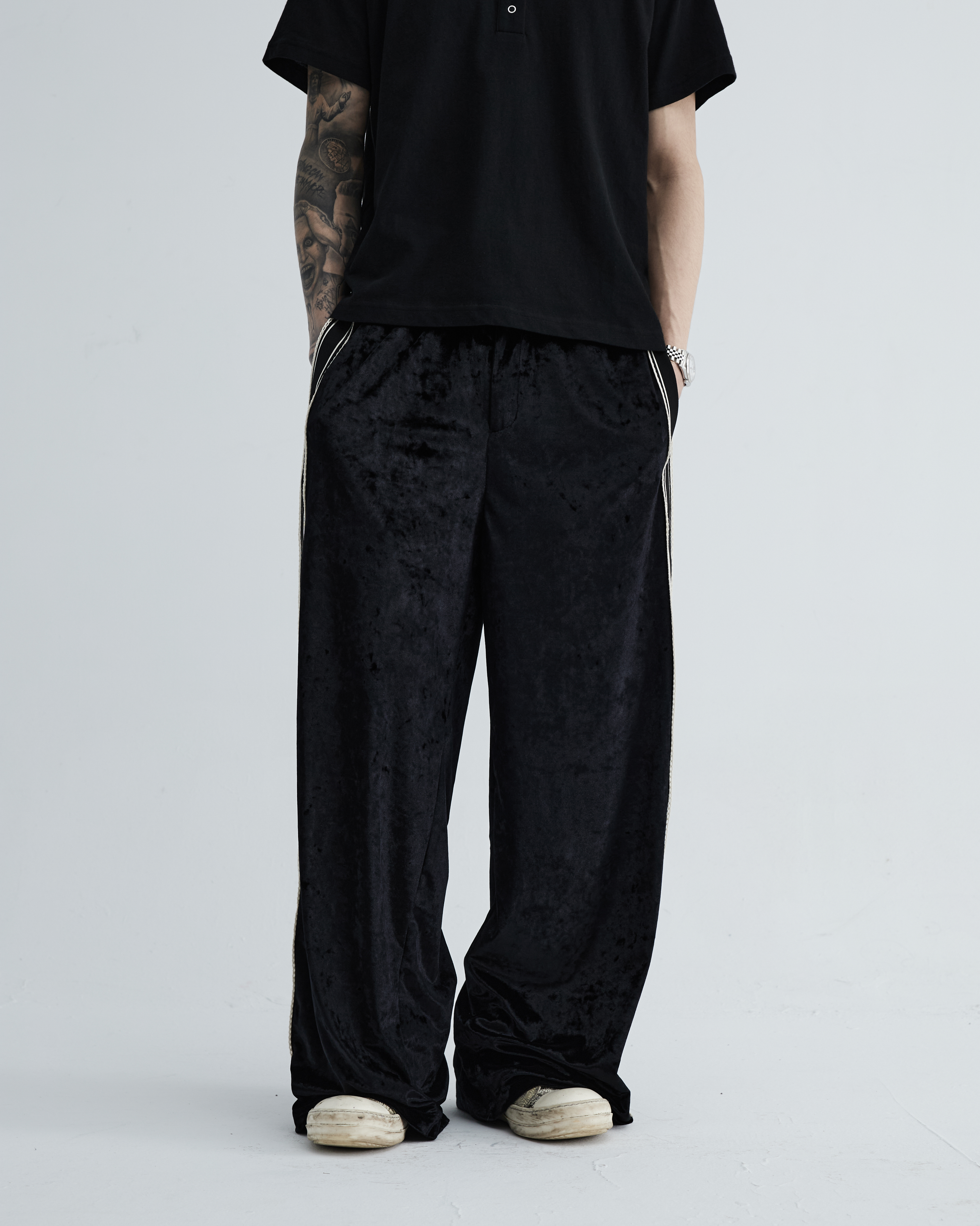 KLONE VELVET WIDE PANTS