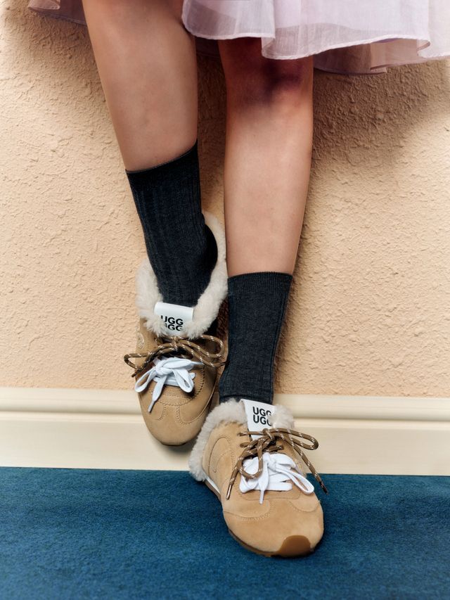 【3色入】UGG Ozlana 2026AW Harrington Slipper
