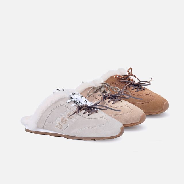 【3色入】UGG Ozlana 2026AW Harrington Slipper