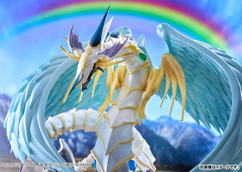 預訂6月  DMM Factory 遊戲王GX 究極寶玉神 彩虹龍 Yu-Gi-Oh! Duel Monsters GX" Ultimate Crystal Beast Rainbow Dragon Complete Figure Pre-order