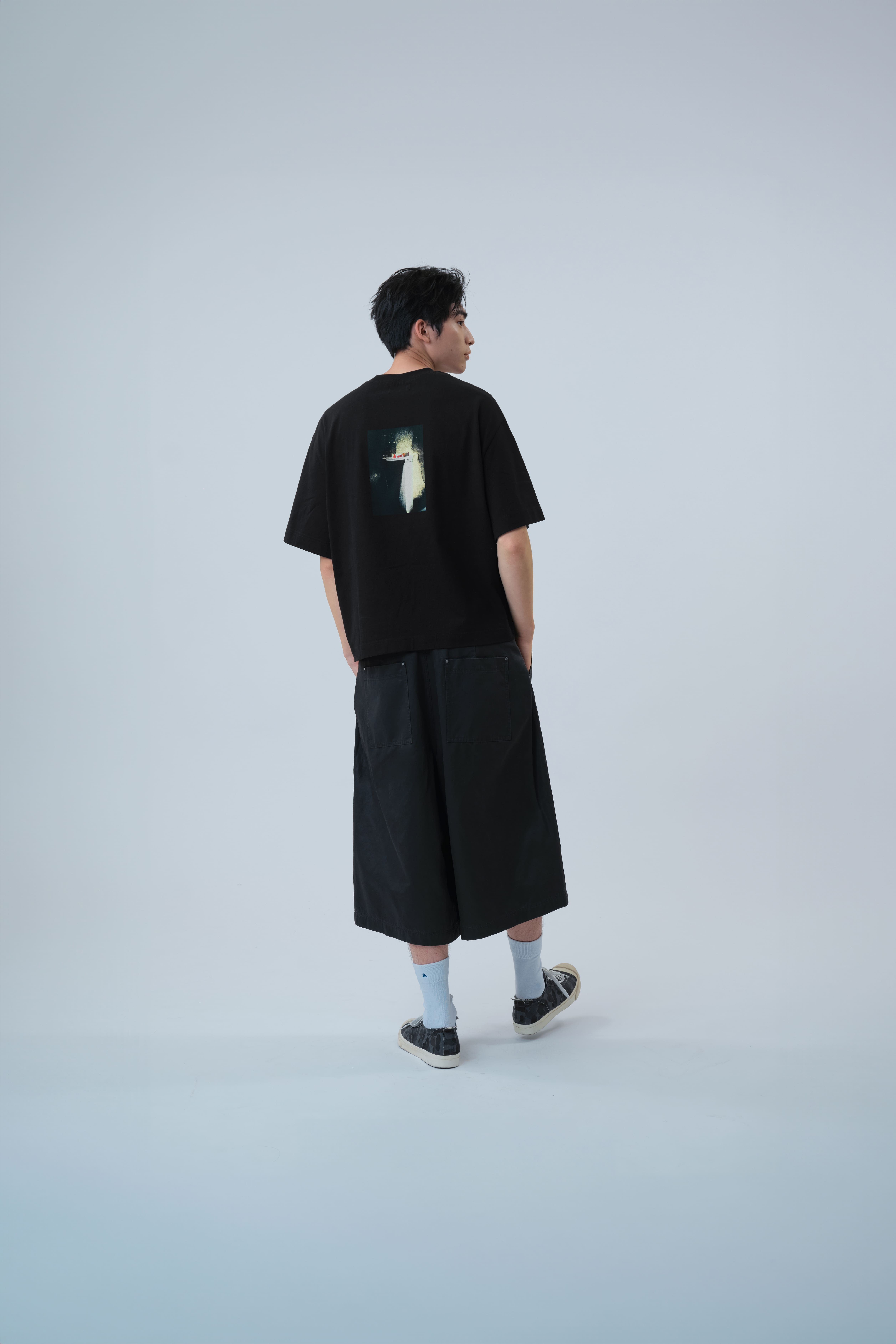 MELSIGN -  26SS圖像Tee - 藝術品 - Black