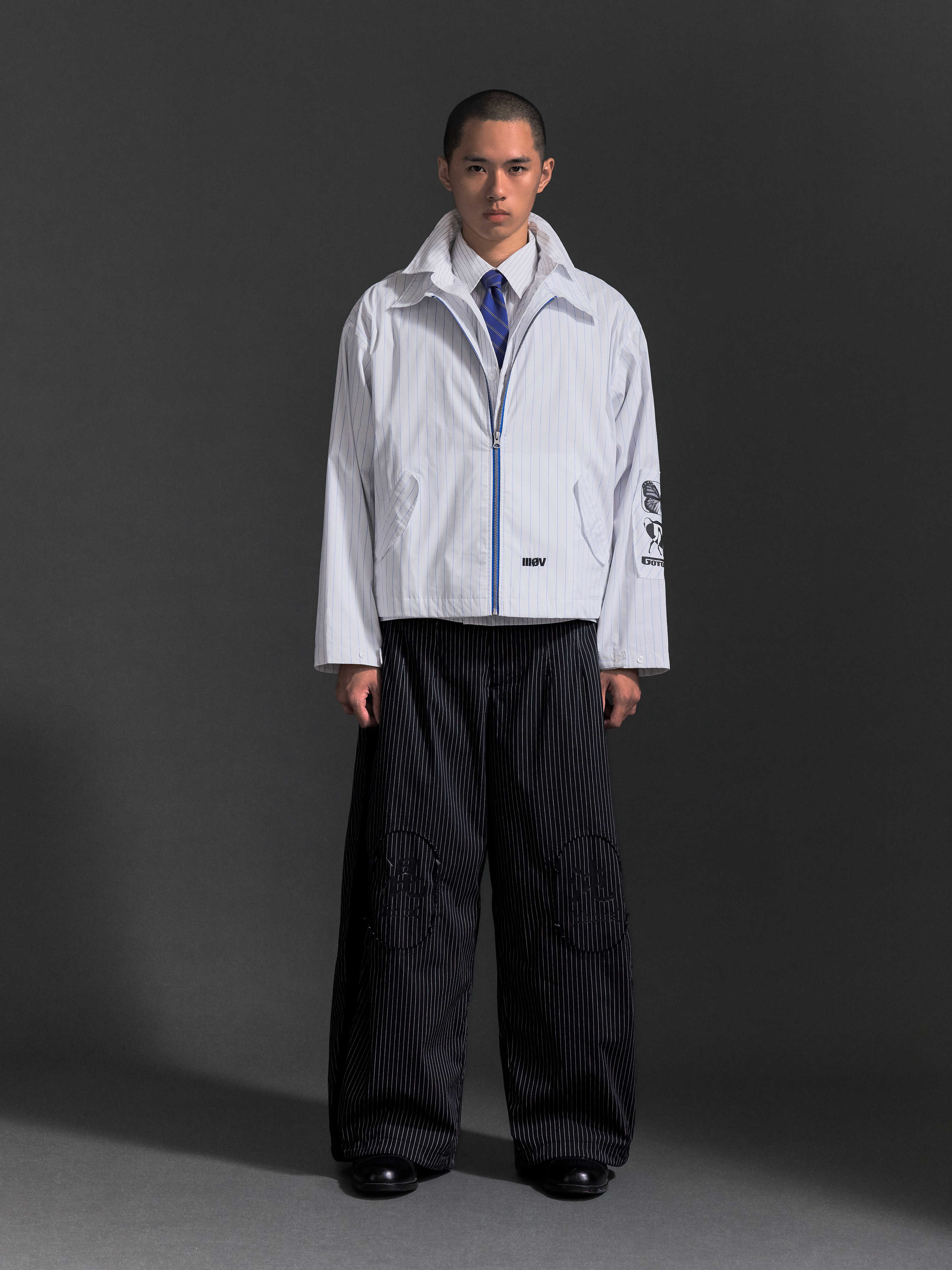 Wall of Sound - 4:19/“SPUR” Re-Harrington Jacket - White