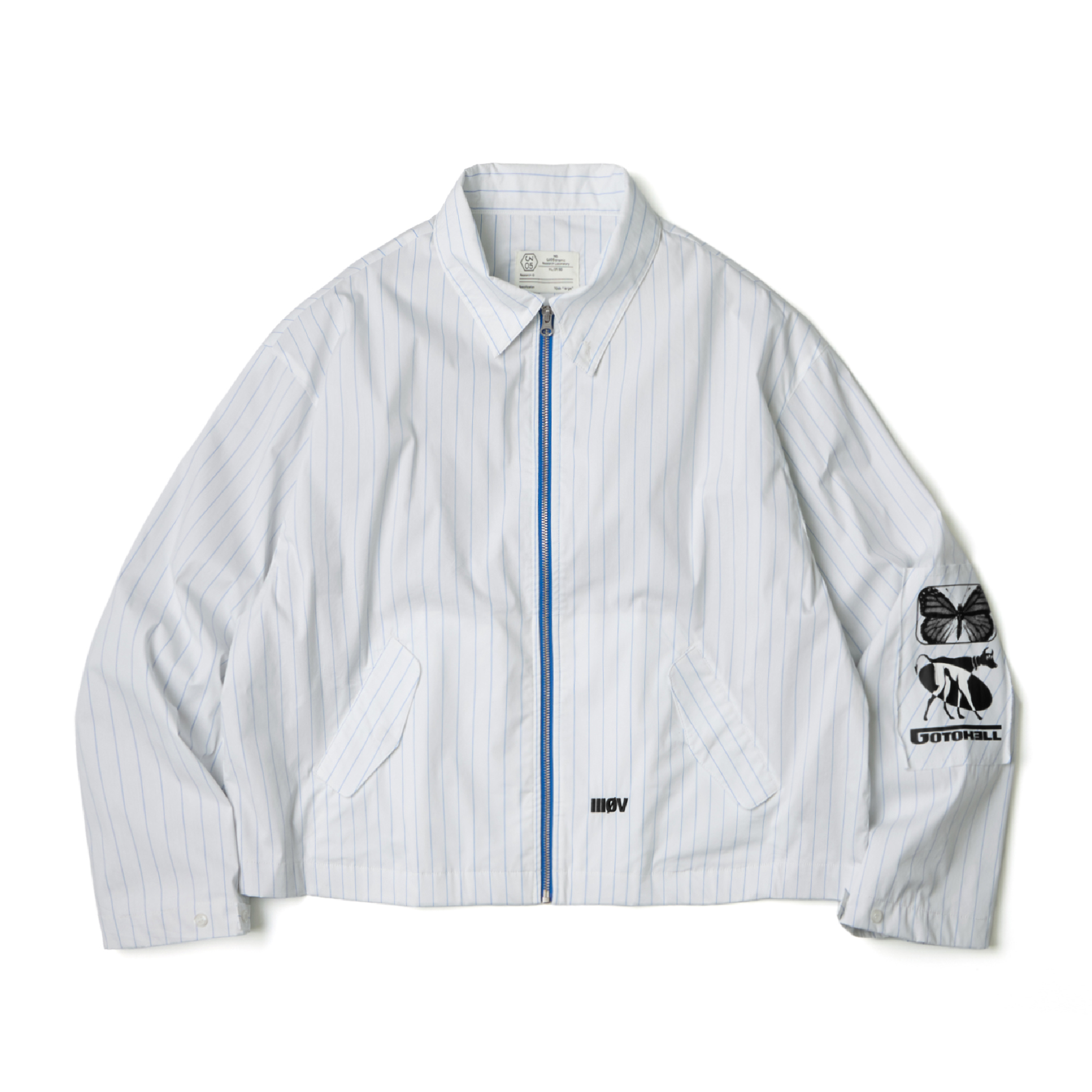 Wall of Sound - 4:19/“SPUR” Re-Harrington Jacket - White