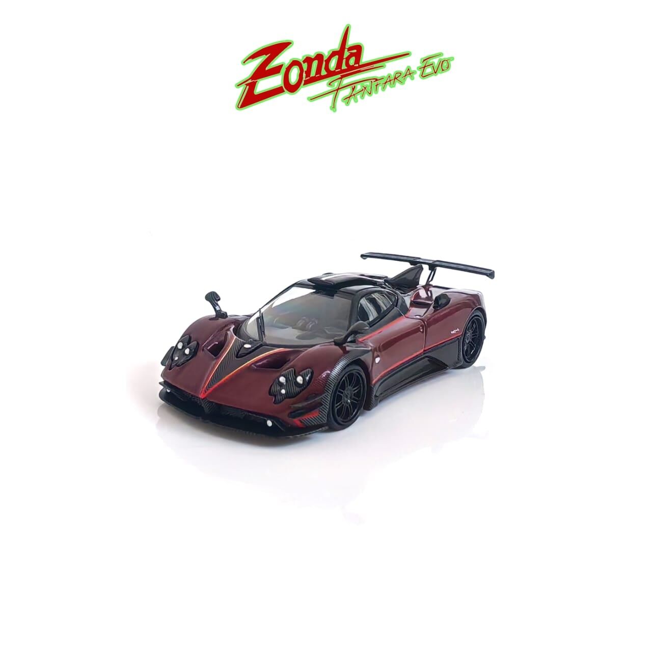 預訂:1/64 Rhino Model Pagani Zonda Fantasma Evo (紅) (RMPZF )