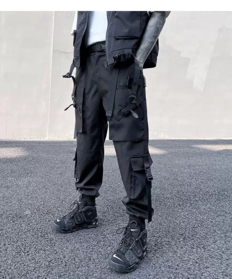 𝙏𝙀𝘾𝙃𝙒𝙀𝘼𝙍 速卸扣機能直筒長褲