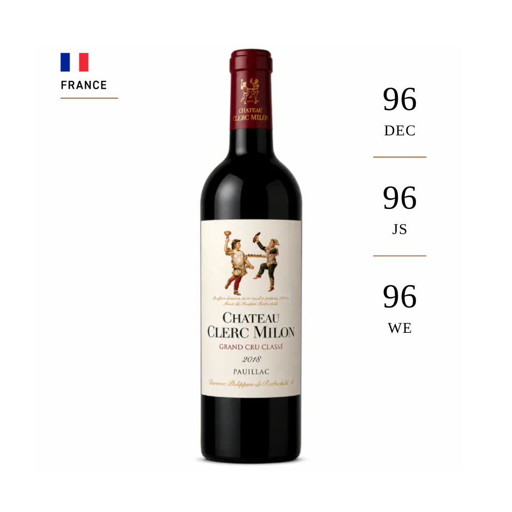 Château Clerc Milon 卡美倫莊園  2018