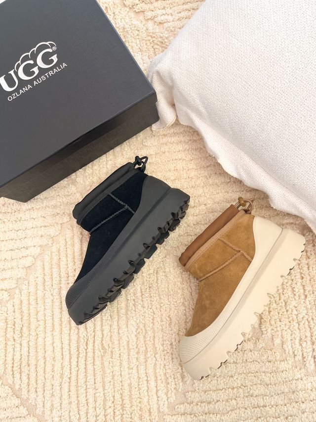 【2色入】UGG Ozlana 2026AW Classic Ul Tra Mini Weather Hybrid