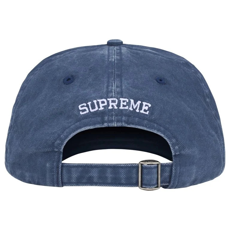 Classic Washed Canvas S Logo 6-Panel - Blue| FW26H3