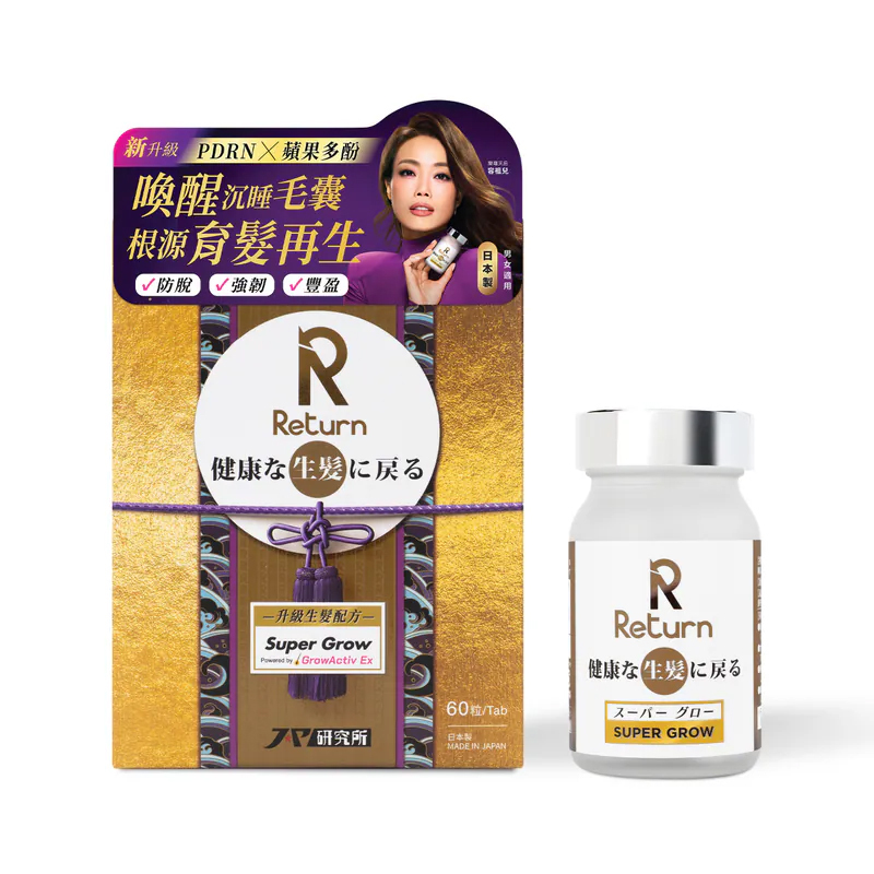 Return Hair Health EX Super Grow 60pcs