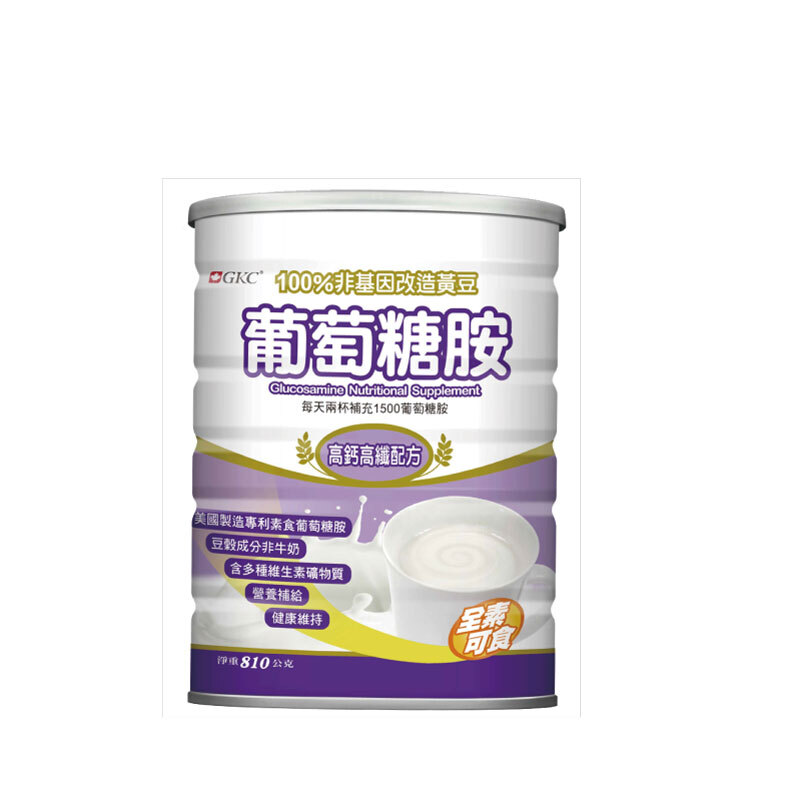 GKC 葡萄糖胺 高纖高鈣配方奶粉 810g/罐