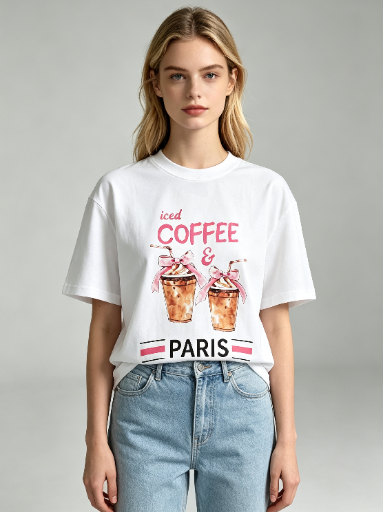 WC12 法國Lune de Moon Iced Coffee Bow Tee(12)
