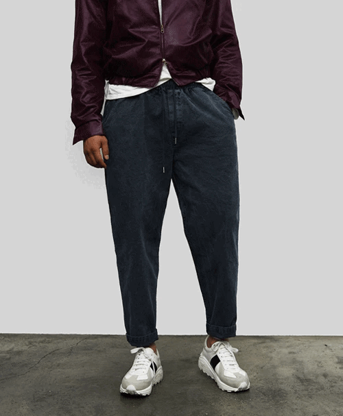 Zoro Pigment-Dyed Stretch Casual Pants