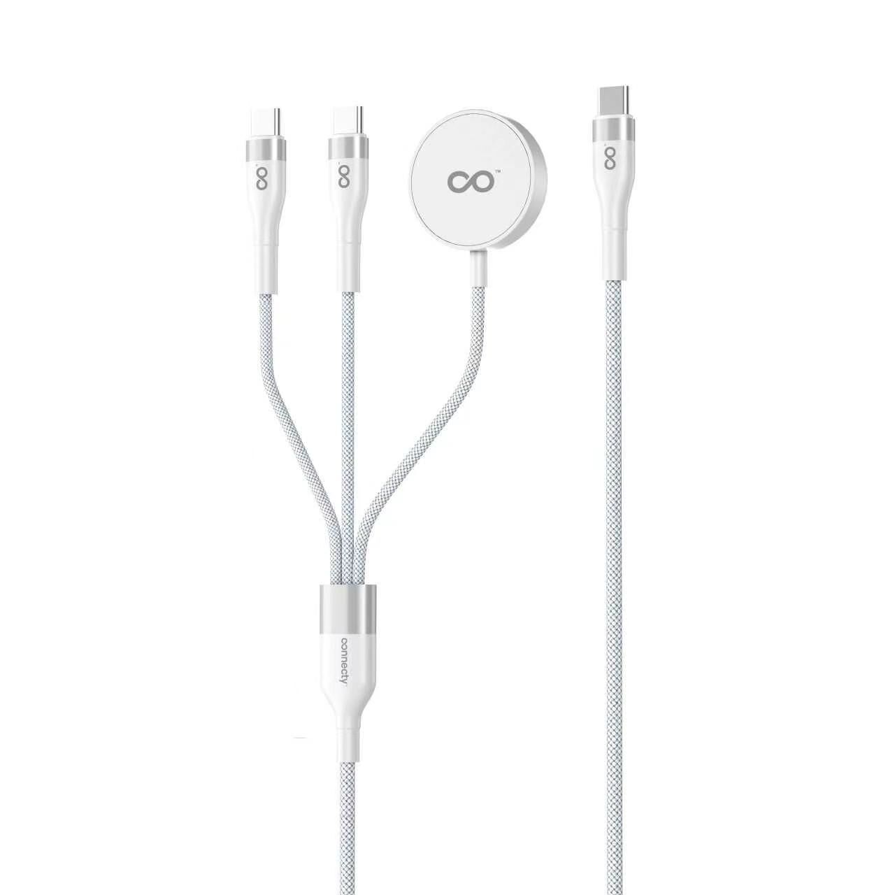 Connecty QuadLink-PRO PD100W 4-in-1 1.2米多功能充電線 CC241