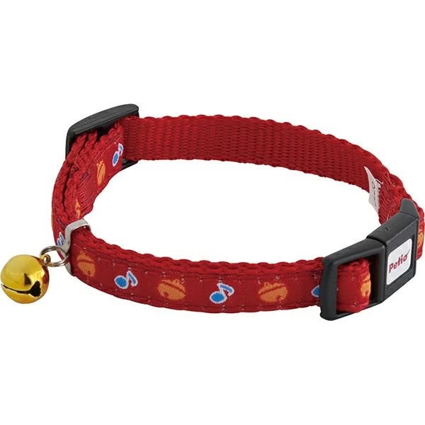 Petio 安全扣貓頸帶 17-28cm (鈴鐺)