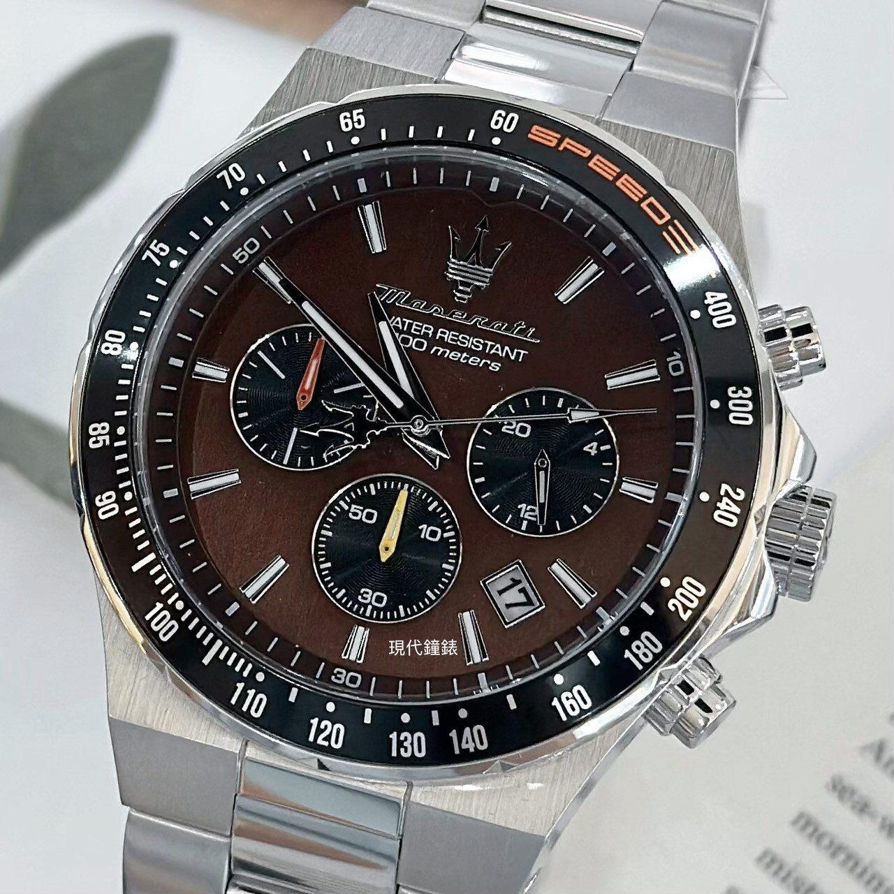 【Maserati】 R8873640026 41mm Modern Watch