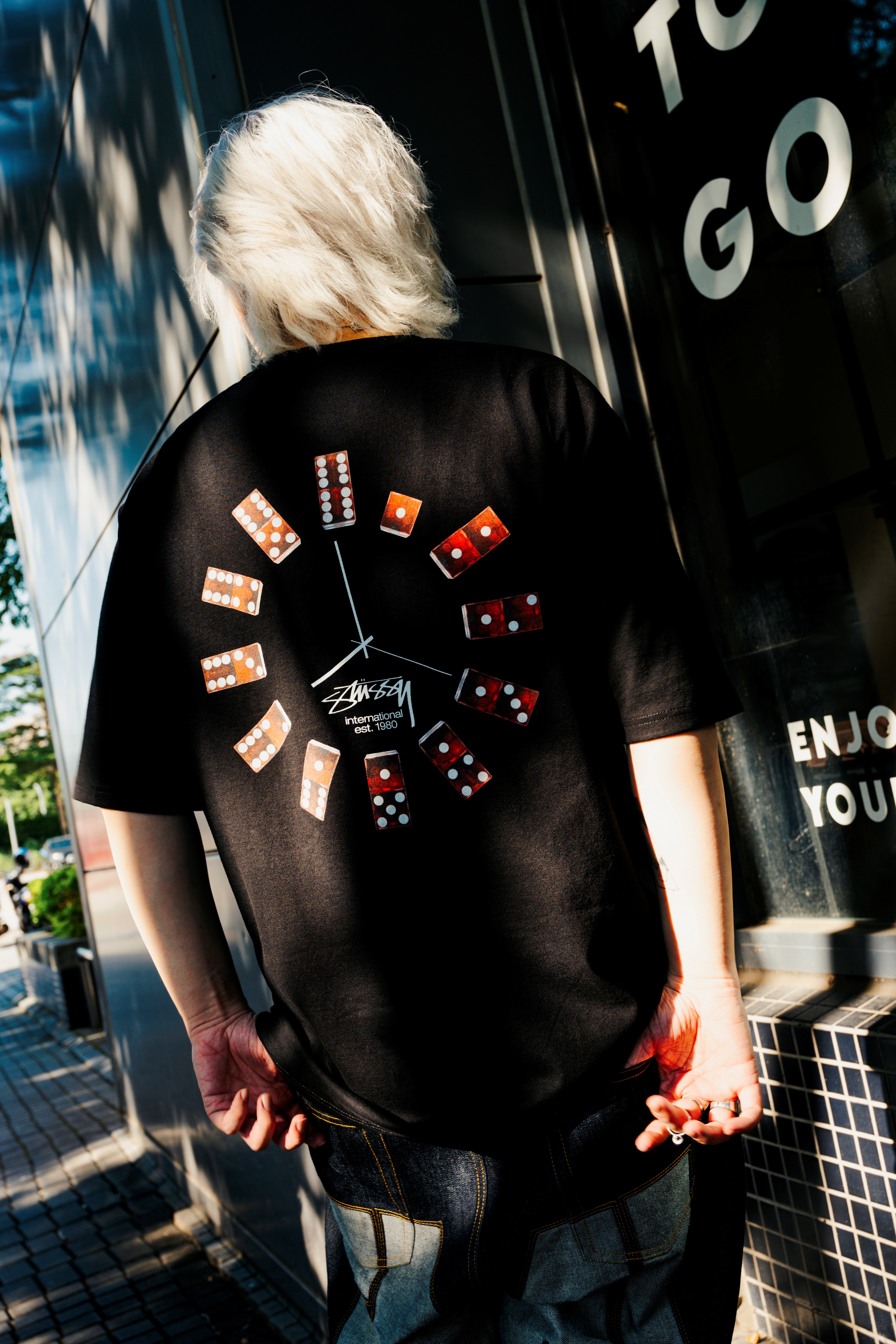☆ETW☆【EASY TO WEAR】Stussy DICE CLOCK TEE 骰子 時鐘 短T 春夏