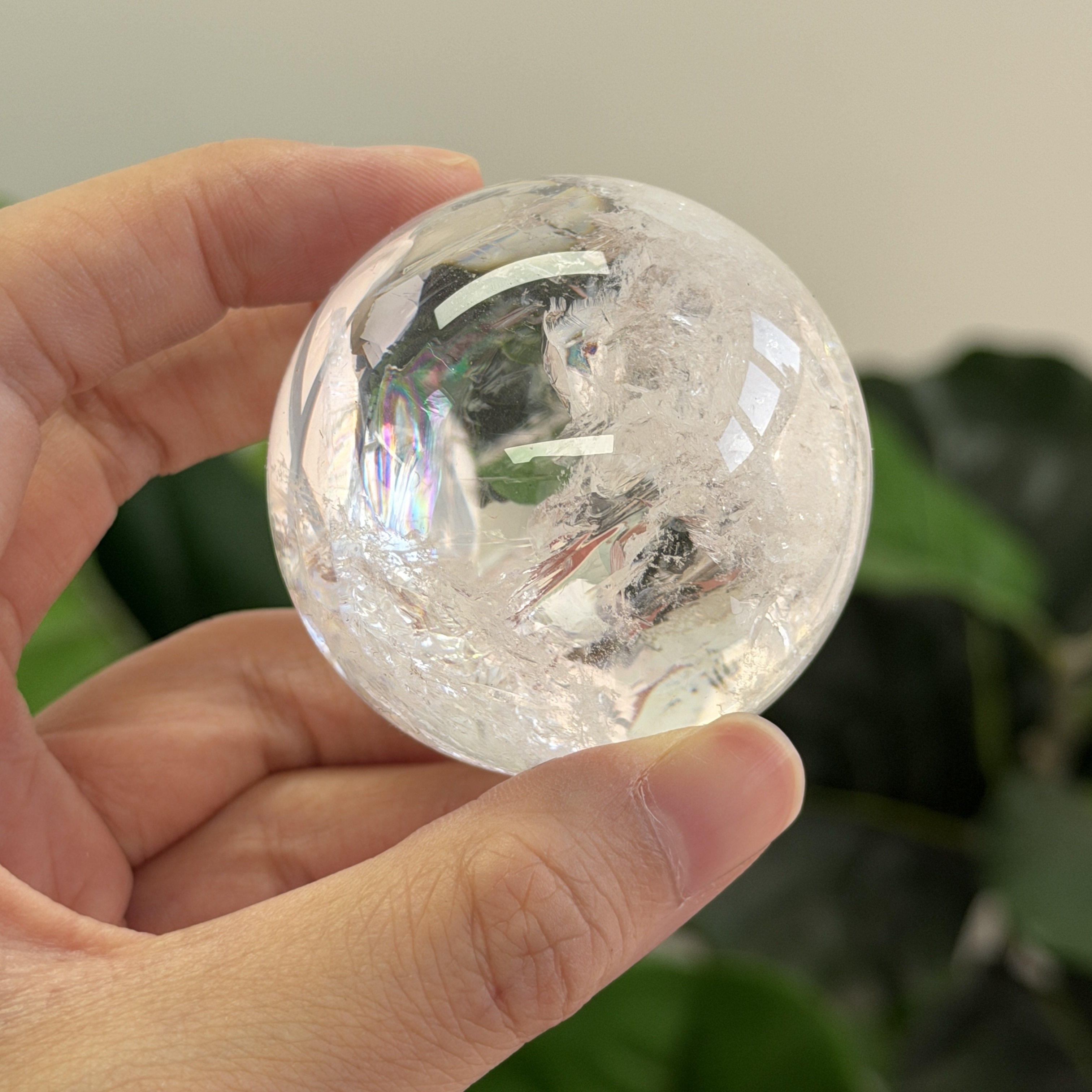 白水晶球 5.2cm WD2489
