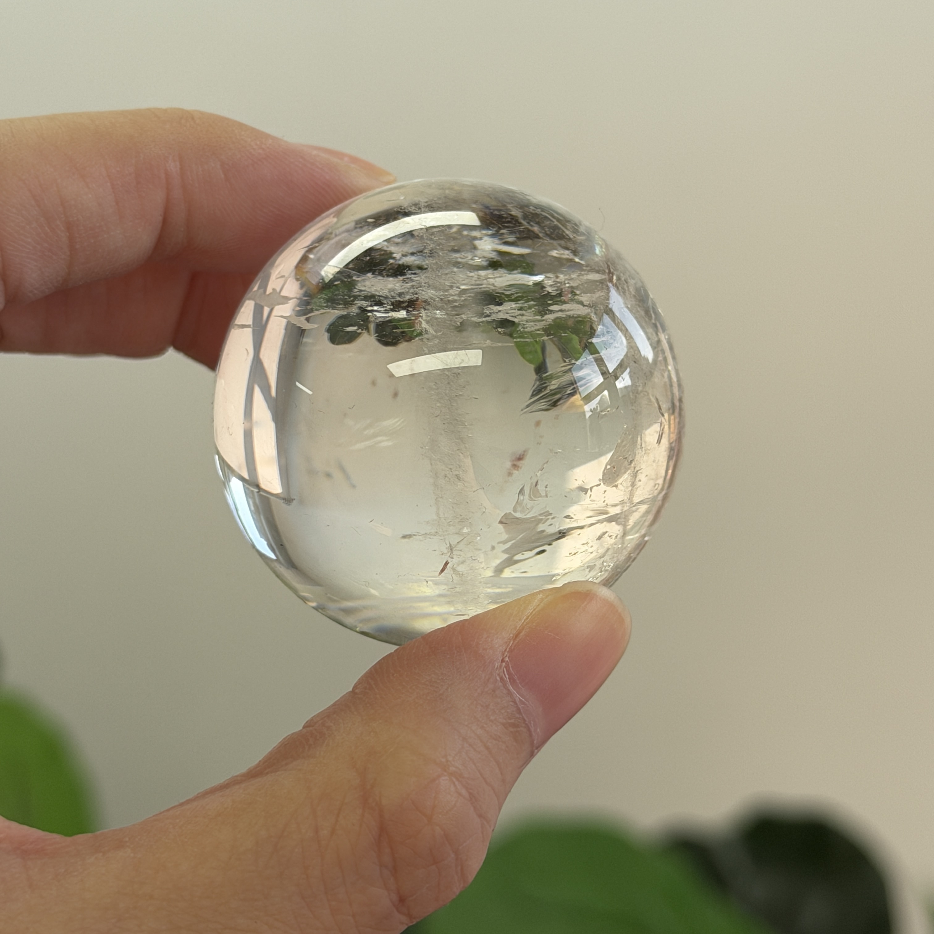 白水晶球 4.4cm WD2490