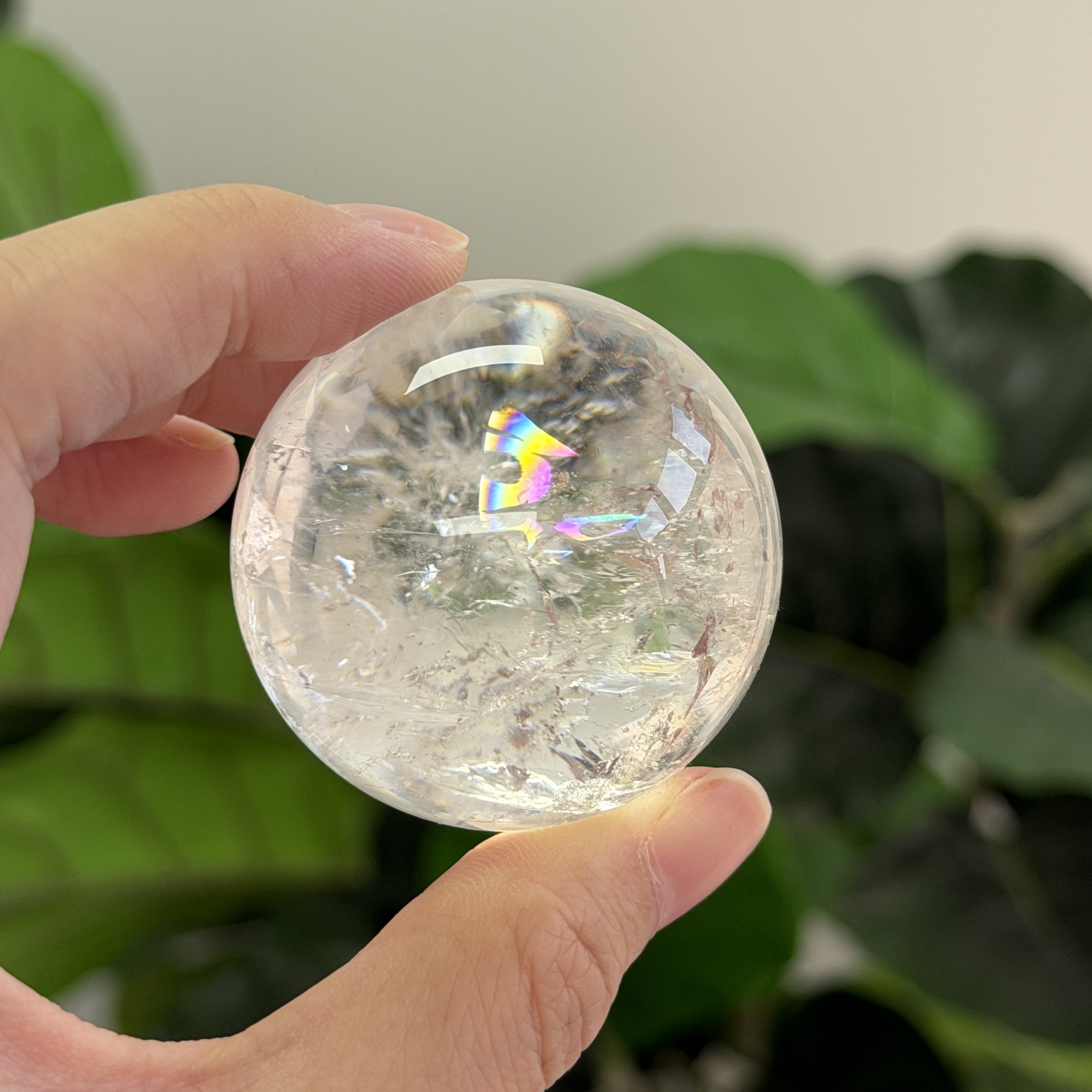白水晶球 4.5cm WD2491