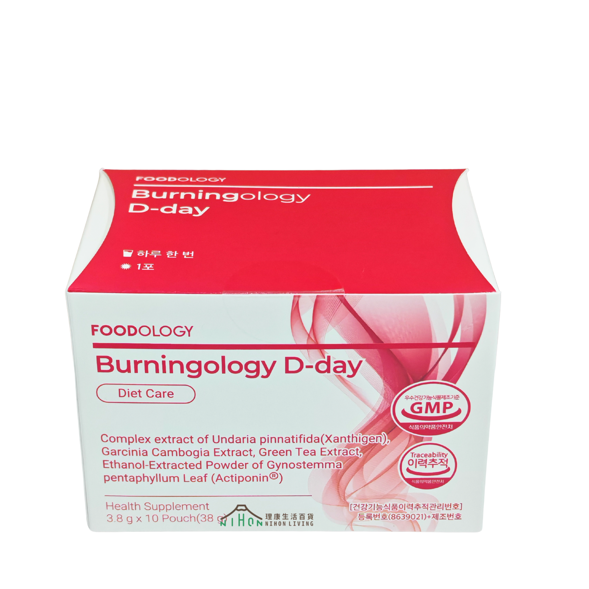 FOODOLOGY - Burningology D-day(3.8g x10pouch)